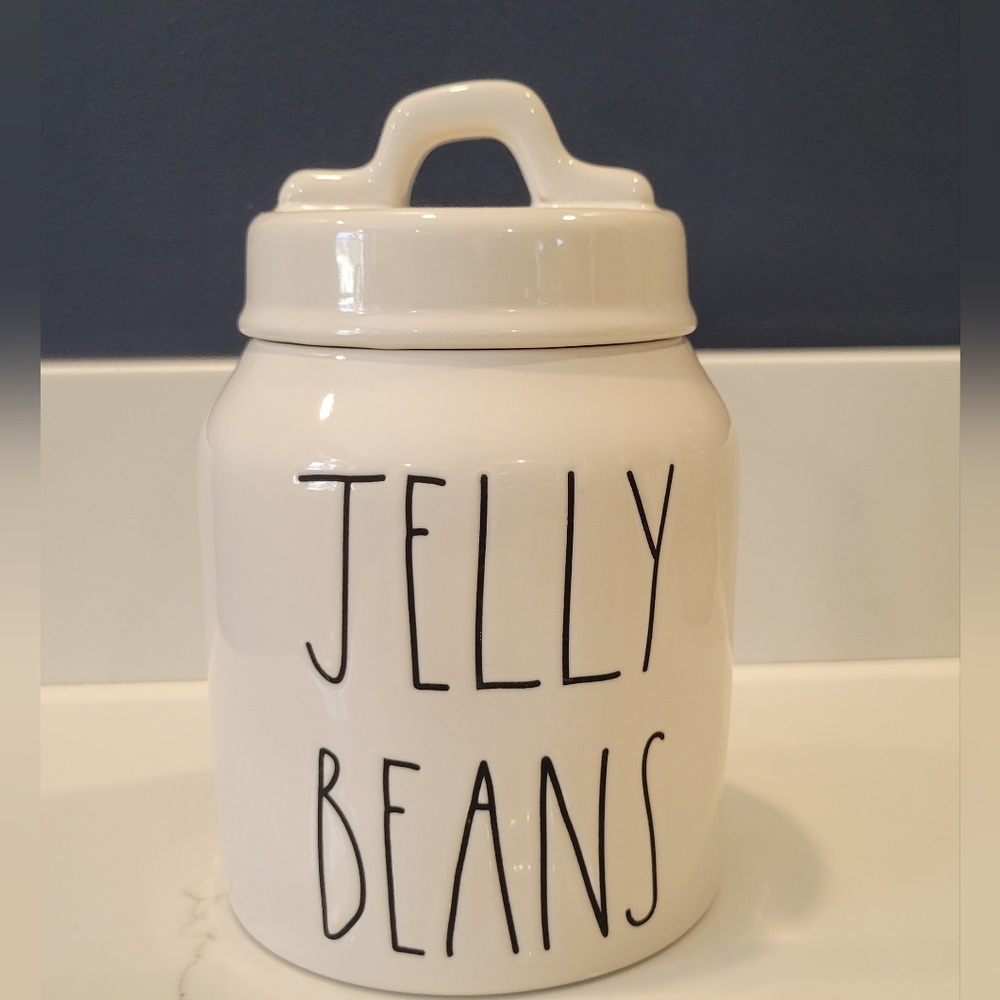 Rae Dunn JELLY BEANS Small Easter Canister